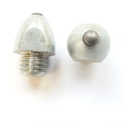 Stollen M10, 15/12 mm, Kopf 14 ho., Kegel, Stift (No.22 / St.) 