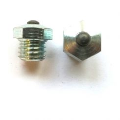 Stollen M10, 15/12 mm, Kopf 5 hoch, mit Stift (No.24 / St.) 