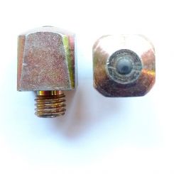 Stollen M12, 20x20 mm, Kopf 22 hoch, mit Stift (No.28 / St.) > SCHNÄPPCHEN 