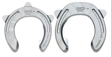 JMD-Alueisen SUSPENSOR-RAMIX, 10 mm, mit Kappen, ein breiter Schenkel (Paar) 