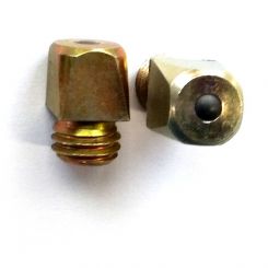 Stollen M12, 12x12 mm, Kopf 12 hoch, mit Stift (No.7H / St.) 