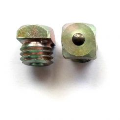 Stollen M12, 12x12 mm, Kopf 6 hoch, mit Stift (No.7M / St.) 