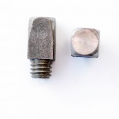 Stollen W12 o. Stift, 14x14 mm, Kopf 22 hoch (No.80-22/ St.) 