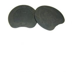 Plastikplatte CARRE, voll, flach, rund, mittelhart (Paar) 