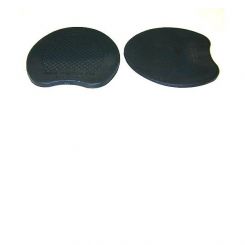 Keilplatte CARRE, schwarz, rund, 170x170x10 (Paar) 