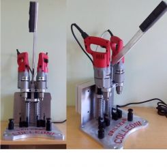 Gewindebohr- und -schneidemaschine <COLL-BIS> mit Ständer (St.) 