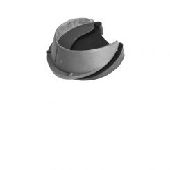 DALLMER-Bockhufschuh mit Keilplatte, ohne Kleber (Paar) 