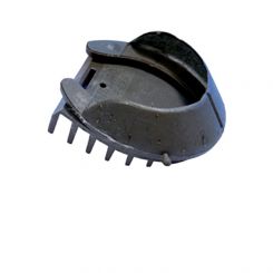 DALLMER-Rehecuff mit Keilplatte, ohne Kleber (Paar) 