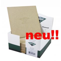 Kombi-Sohle DIAMOND-SALAMANDER, flach, mittelweich, 180 x 180 x 4.5 mm (Paar) * AKTIONSPREIS 