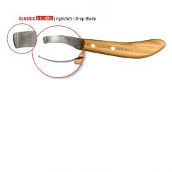 Hufmesser DOUBLE-S-DLX-CLASSIC, gekröpfte Klinge (St.) 