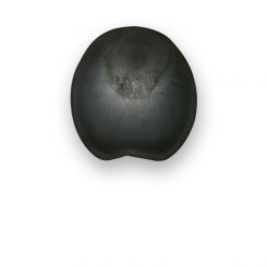 Keilplatte, schwarz, rund, frz., hart  (No.3 / St.) 