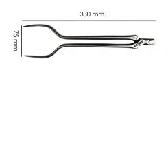 Aufbrennzirkel ICAR, gerade (33 cm / St.) 