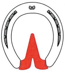 Werkman-Orthokit-Eins, Herzeisen-Steg (1 St.) 