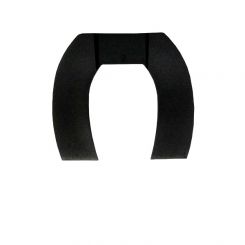 Plastikkeil ANUBIS, schwarz, mit Aussparung (St.) 