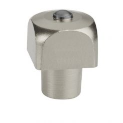 Steckstollen 14x14, 10 hoch, mit Stift (Zapfen 9 / No.13S / St.) 