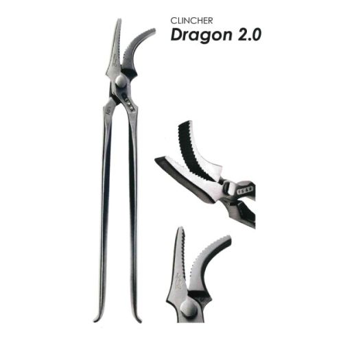 Artikelbild des Artikels “Nietzangen ICAR-DRAGON, silber-poliert, gerades Maul (St.) “