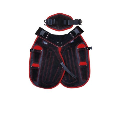 Artikelbild des Artikels “Sommerschürze PRO-FM-SLIM, Segeltuch-Leder, geteilt, schwarz (St.) “