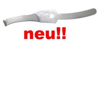 Swan-Klinge (schmal-rechts-lang) für LUWEX-Messer, cobra (St.) 