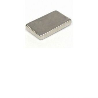 Super-Magnet, rechteckig, 15 x 50 x 5 mm (St.) 