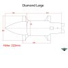 Artikelbild 2 des Artikels “Amboss DIAMOND, 38 kg, Biegevorrichtung, 1 Horn (St.) “