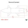 Artikelbild 3 des Artikels “Amboss DIAMOND, 35 kg, Voramboss/Biegevorrichtung, 1 Horn (St.) “