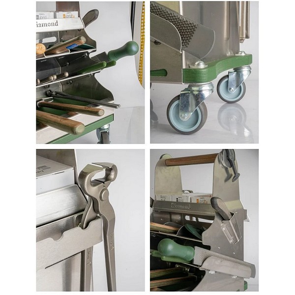 Artikelbild 2 des Artikels “Werkzeugwagen DIAMOND, Alu, Rollen, hi. geschlossen (St.) > SCHNÄPPCHEN “