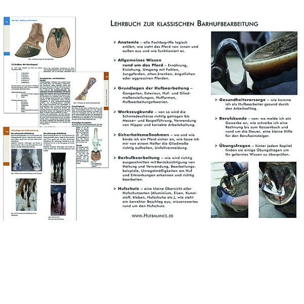 Artikelbild 2 des Artikels “Lehrbuch zur klassischen Barhufbearbeitung (Schnitzenbaumer / St.) “