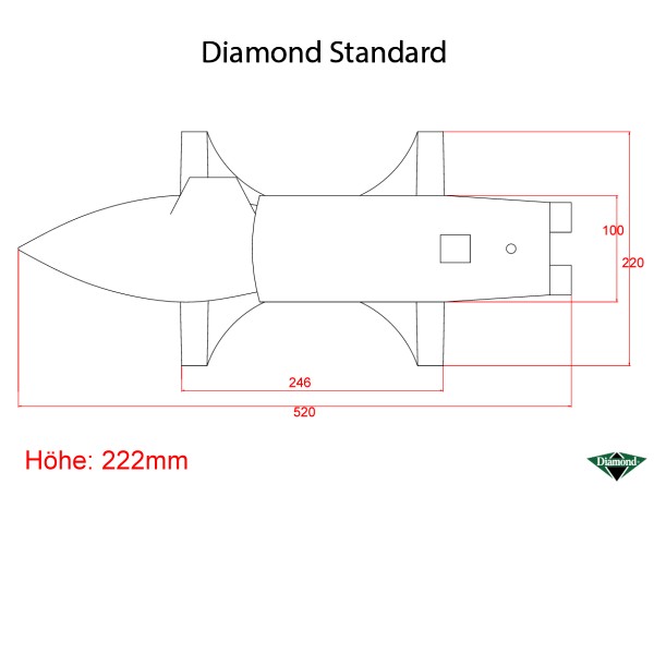 Artikelbild 3 des Artikels “Amboss DIAMOND, 35 kg, Voramboss/Biegevorrichtung, 1 Horn (St.) “
