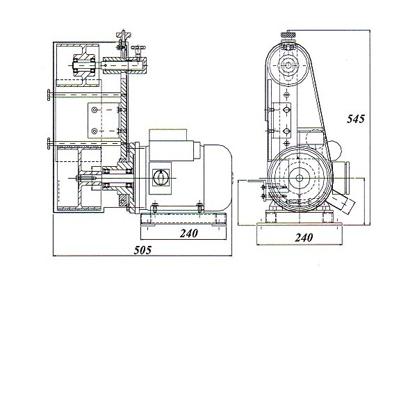 Artikelbild 3 des Artikels “Bandschleifmaschine BLACKSMITH-oval (St.) “