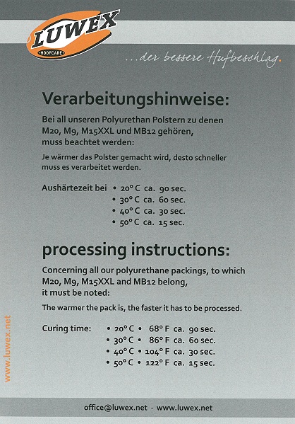 Artikelbild 3 des Artikels “LUWEX-M9, Polster, Schüttelflaschen “