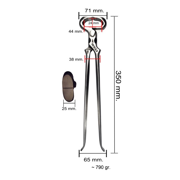 Artikelbild 3 des Artikels “Schneidezangen  ICAR, poliert (St.) “