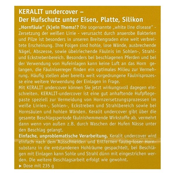 Artikelbild 3 des Artikels “KERALIT-Undercover, 250 ml (St.) “