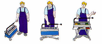 Artikelbild 3 des Artikels “Werkzeugwagen ROLLBOX, mit Scherenmechanik (St.) > SCHNÄPPCHEN “