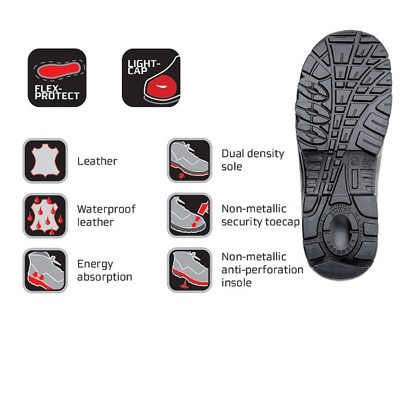 Artikelbild 4 des Artikels “Sicherheitsschuh BELLOTA-CLICK, braun (Paar) > AUSVERKAUF mit 25% Rabatt “