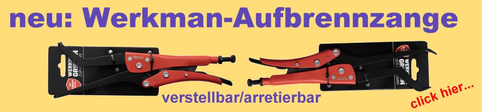 Banner 15 Werkman-Aufbrennzange